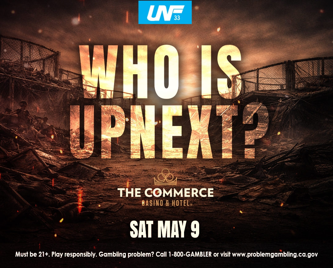 UNF33b UNF 33 | Bash Boxing | Commerce Casino | UpNext Fighting